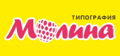 логотип типографии Малина